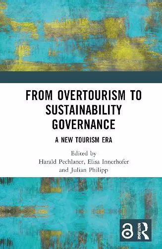 From Overtourism to Sustainability Governance cover