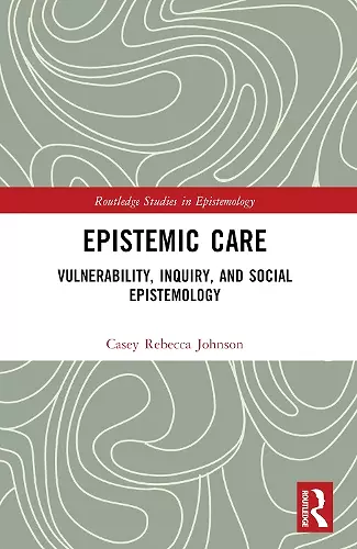 Epistemic Care cover