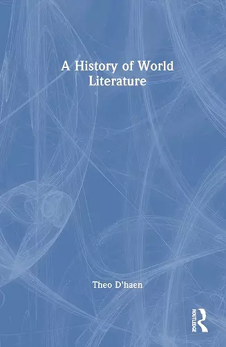 A History of World Literature cover