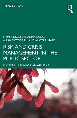 Risk and Crisis Management in the Public Sector cover