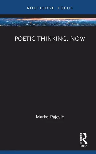 Poetic Thinking. Now cover