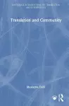 Translation and Community cover