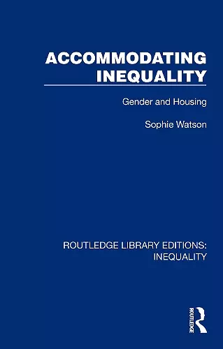 Accommodating Inequality cover