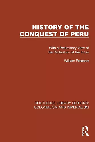 History of the Conquest of Peru cover