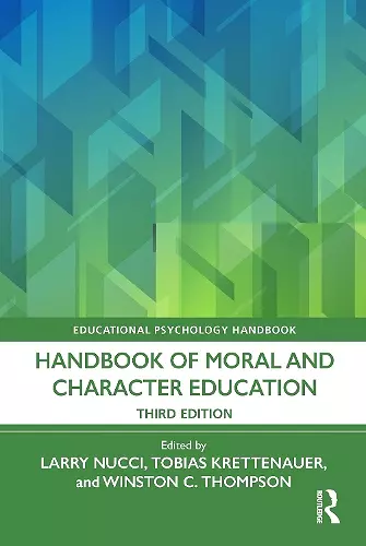 Handbook of Moral and Character Education cover