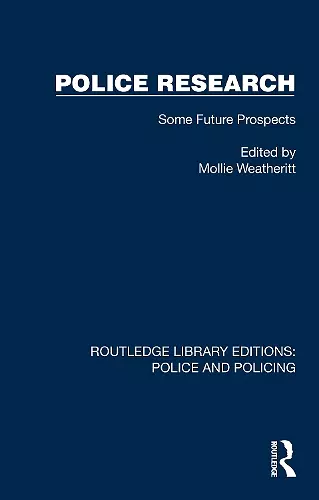 Police Research cover