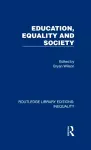 Education, Equality and Society cover