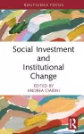 Social Investment and Institutional Change cover