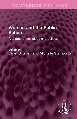 Women and the Public Sphere cover