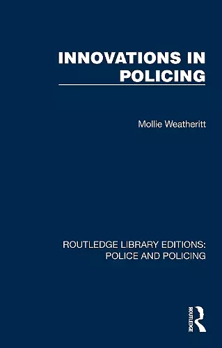 Innovations in Policing cover