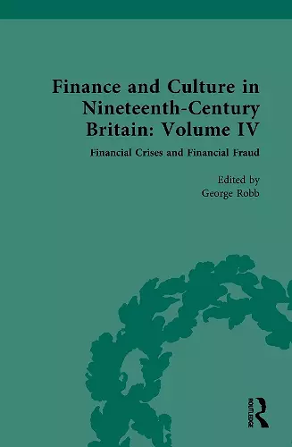 Finance and Culture in Nineteenth Century Britain cover