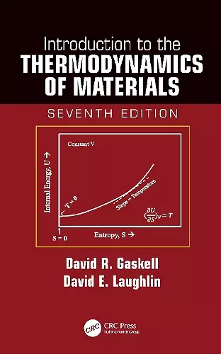 Introduction to the Thermodynamics of Materials cover