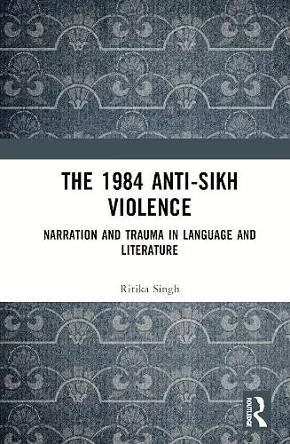 The 1984 Anti-Sikh Violence cover