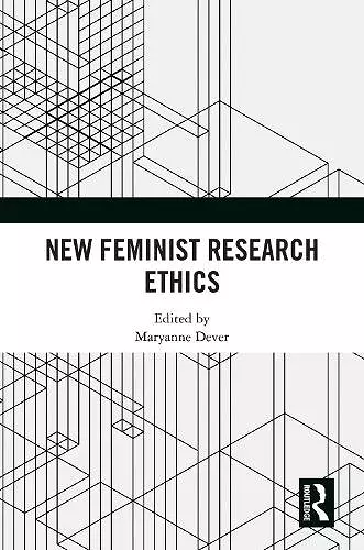 New Feminist Research Ethics cover