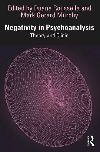 Negativity in Psychoanalysis cover