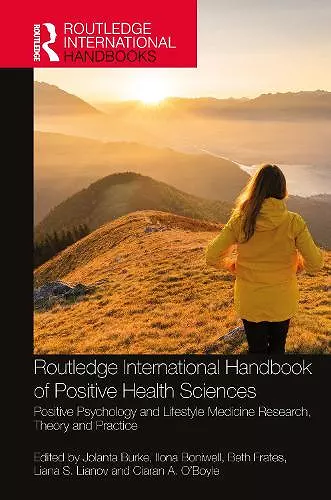 Routledge International Handbook of Positive Health Sciences cover