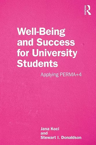 Well-Being and Success For University Students cover