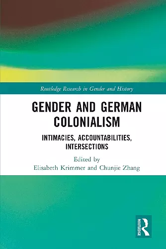 Gender and German Colonialism cover