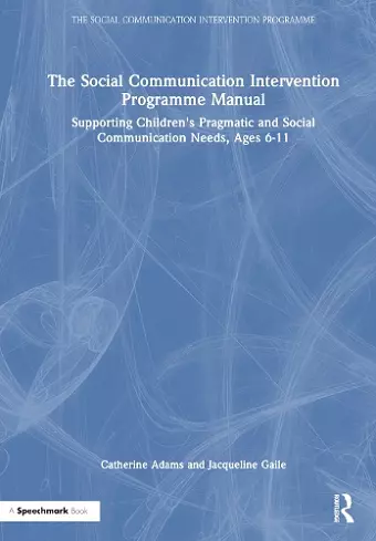 The Social Communication Intervention Programme Manual cover