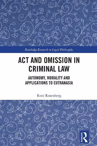 Act and Omission in Criminal Law cover