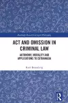 Act and Omission in Criminal Law cover