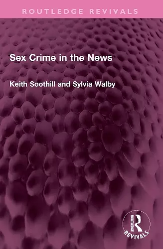 Sex Crime in the News cover