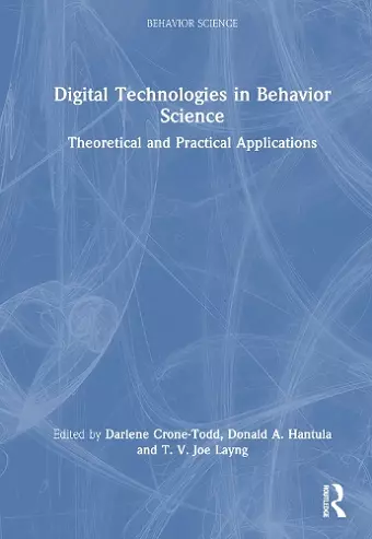Digital Technologies in Behavior Science cover