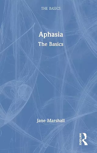 Aphasia cover