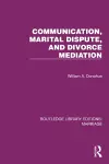 Communication, Marital Dispute, and Divorce Mediation cover