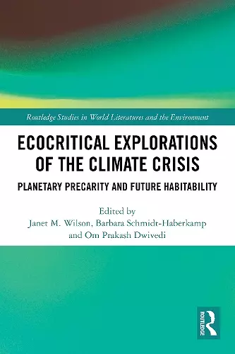 Ecocritical Explorations of the Climate Crisis cover