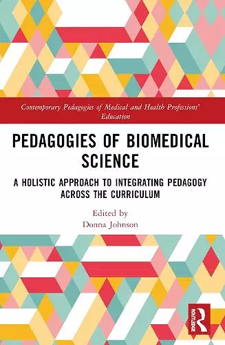 Pedagogies of Biomedical Science cover