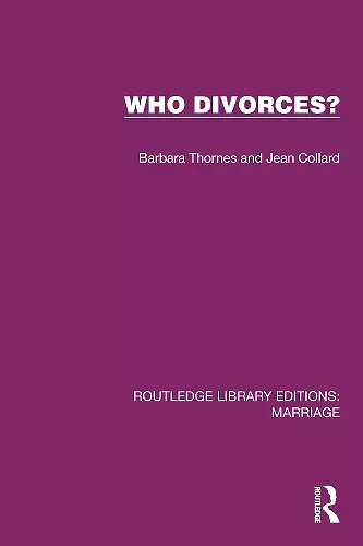 Who Divorces? cover