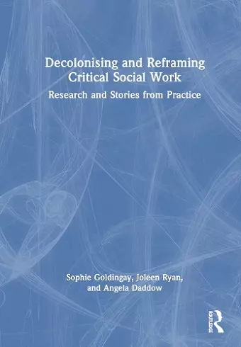 Decolonising and Reframing Critical Social Work cover