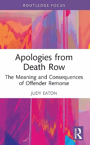 Apologies from Death Row cover