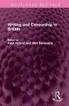 Writing and Censorship in Britain cover