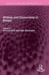 Writing and Censorship in Britain cover