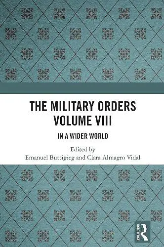 The Military Orders Volume VIII cover