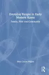 Everyday People in Early Modern Kyoto cover