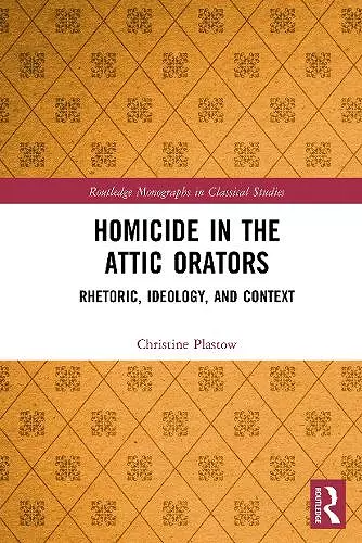 Homicide in the Attic Orators cover