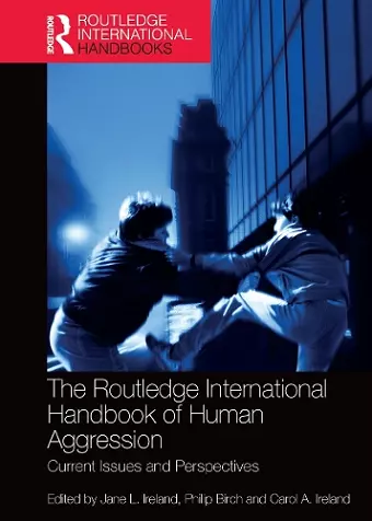 The Routledge International Handbook of Human Aggression cover