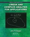 Linear and Complex Analysis for Applications cover