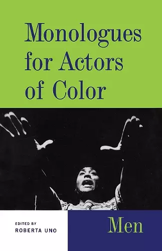 Monologues for Actors of Color cover