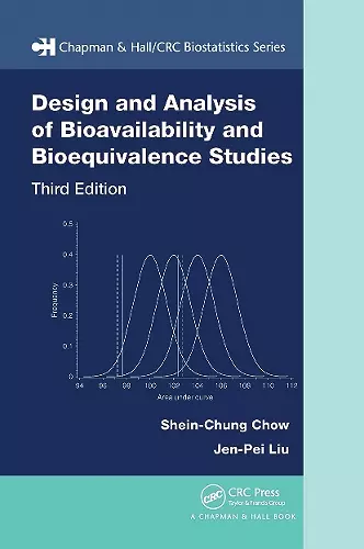 Design and Analysis of Bioavailability and Bioequivalence Studies cover