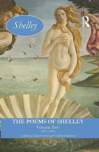 The Poems of Shelley: Volume Two cover