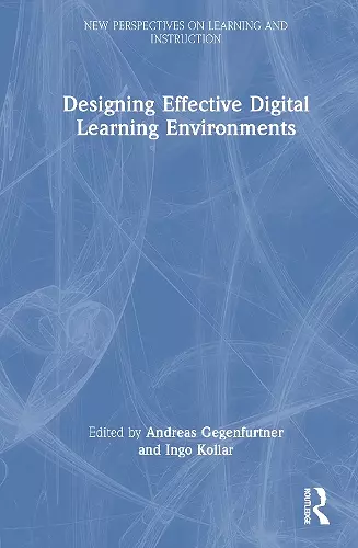 Designing Effective Digital Learning Environments cover