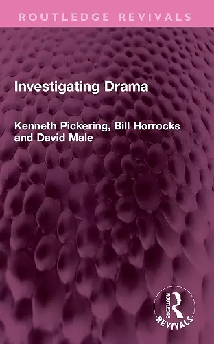 Investigating Drama cover