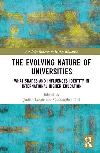 The Evolving Nature of Universities cover