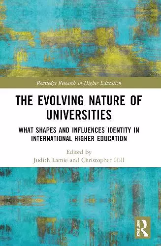 The Evolving Nature of Universities cover