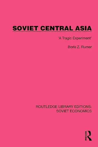 Soviet Central Asia cover