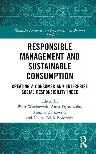 Responsible Management and Sustainable Consumption cover